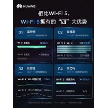 華為WiFi6路由器AX3Pro高配版路由器千兆端口雙頻家用全屋高速無(wú)線(xiàn)WiFi光纖路由器穿墻王3000M
