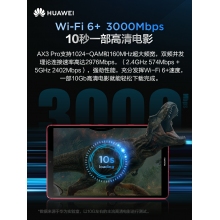 華為WiFi6路由器AX3Pro高配版路由器千兆端口雙頻家用全屋高速無(wú)線(xiàn)WiFi光纖路由器穿墻王3000M